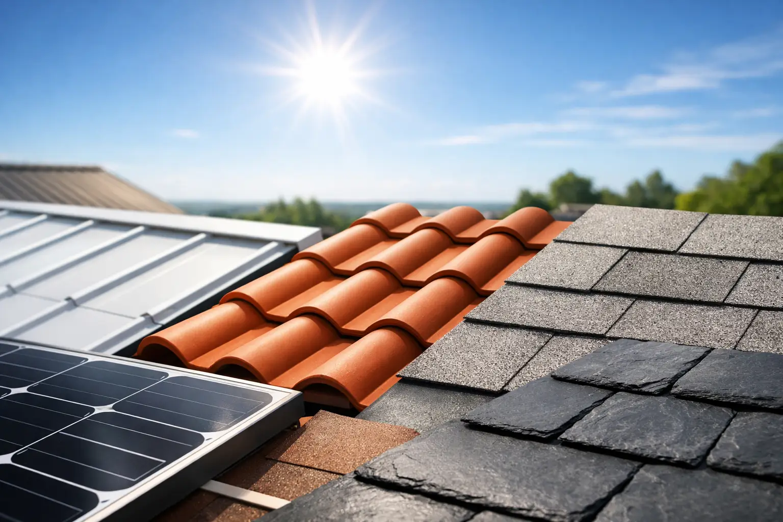 7 Best Roofing Materials for Heat