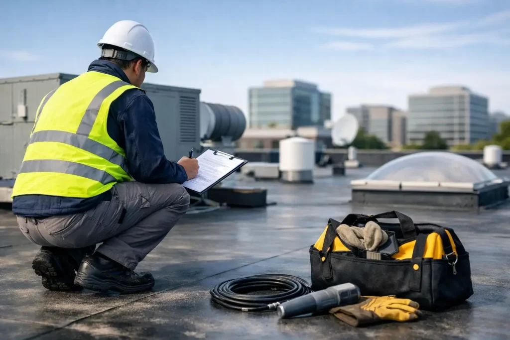 Commercial Roof Maintenance Checklist
