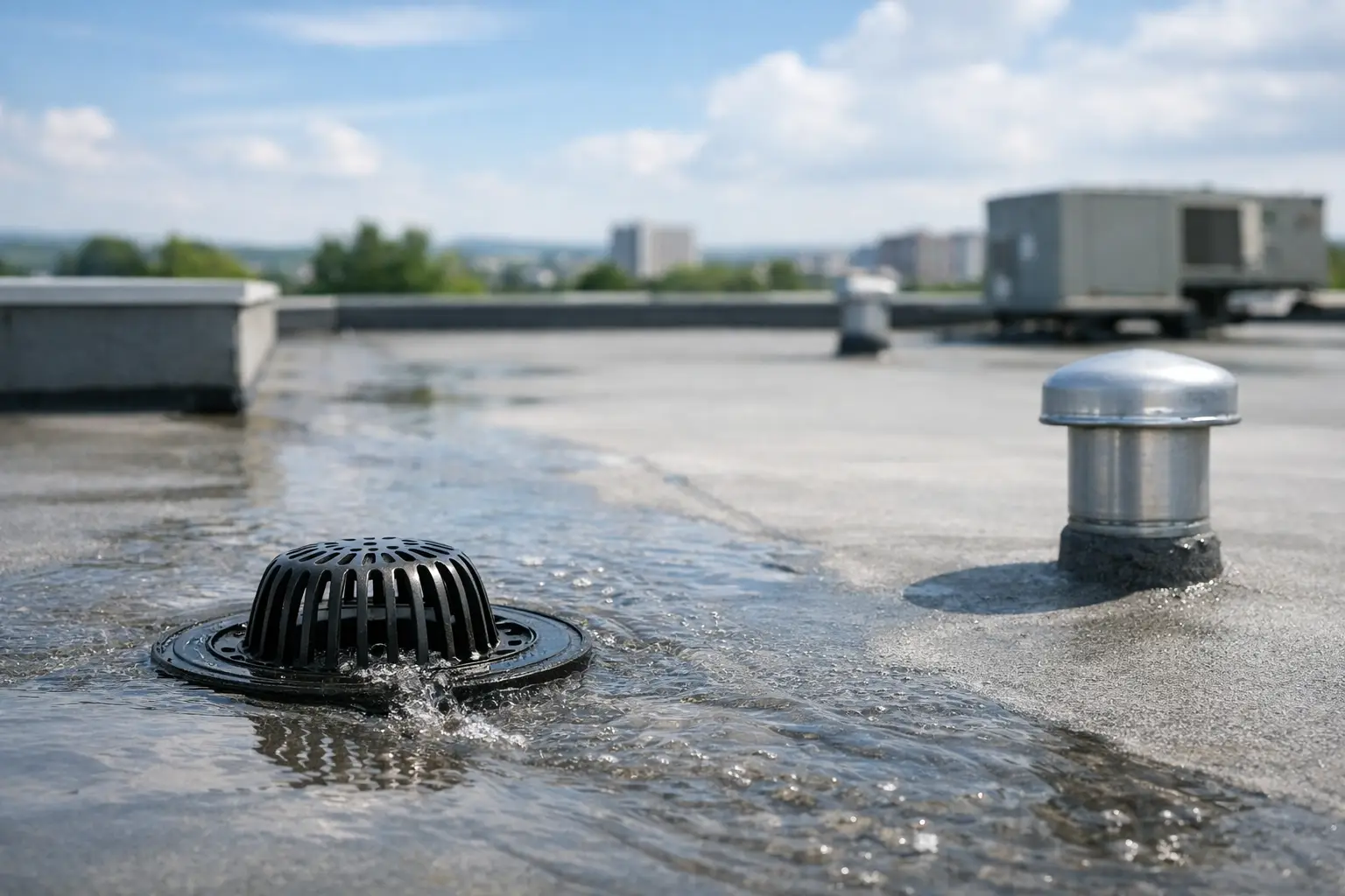 Flat Roof Drainage Solutions That Work