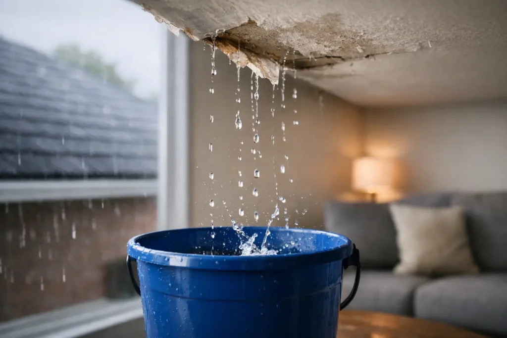 Can a Roof Leak Suddenly? What Caused It