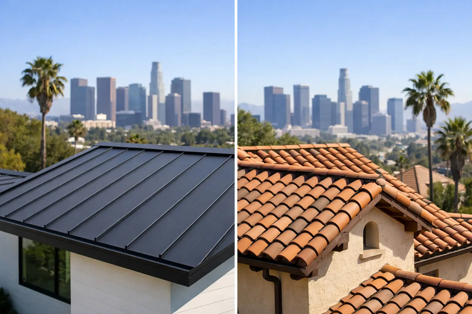 Metal Roof Versus Tile: Which Fits LA Homes?