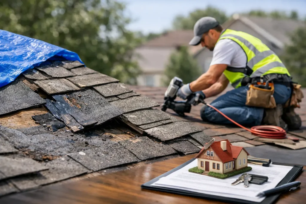 Does Homeowners Insurance Cover Reroofing After Damage?