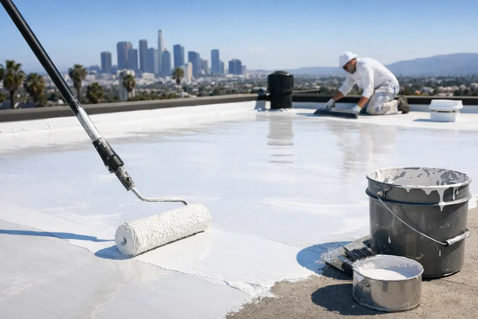 Guide to Roof Waterproof Coatings for LA Roofs