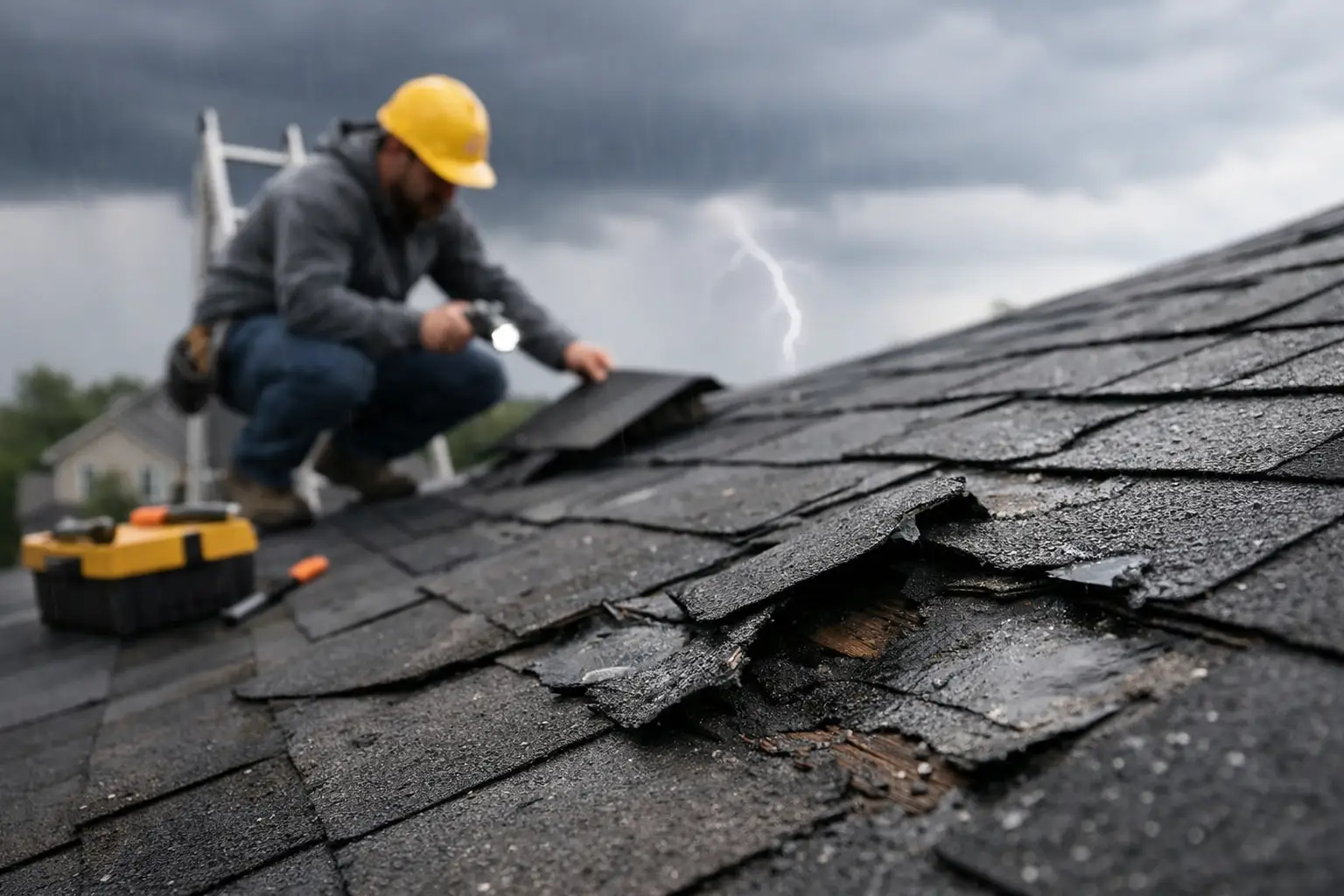 How to Spot Storm Roof Damage Before It Spreads