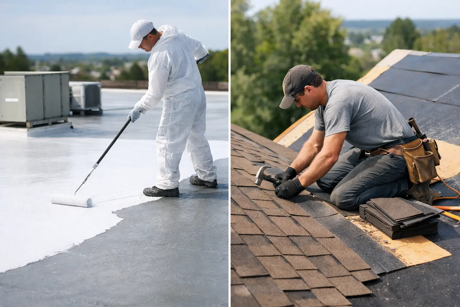 Roof Coating Versus Roof Replacement: Which Fits?