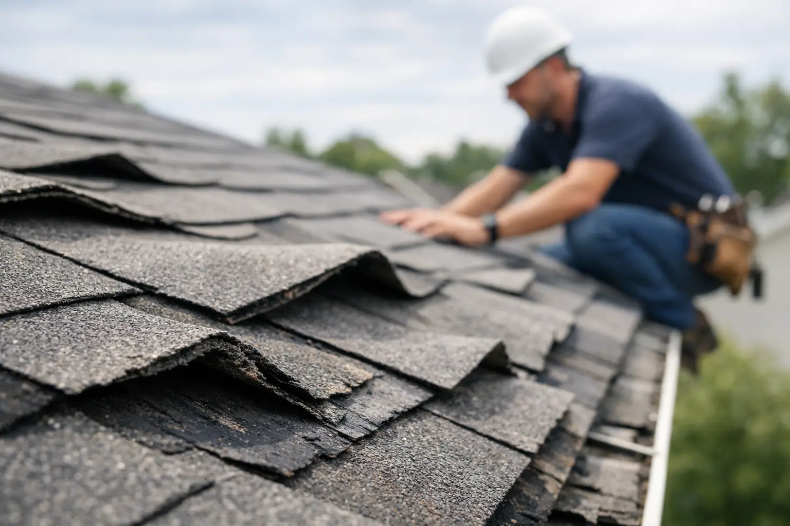 Why Are Shingles Curling? Causes and Next Steps