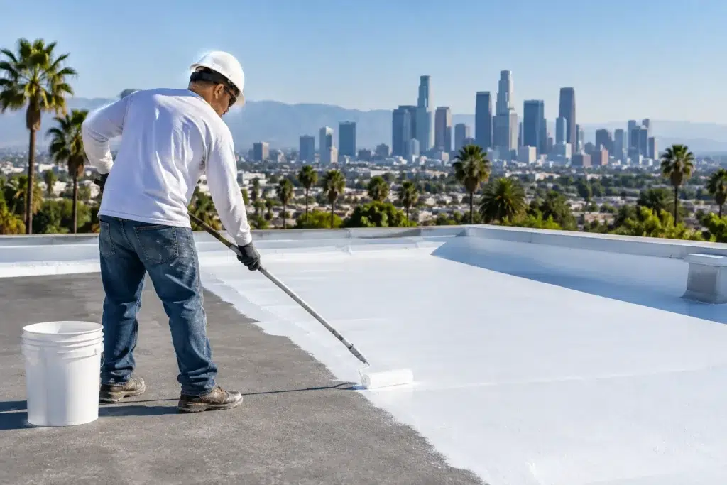 Are Roof Coatings Worth It for Los Angeles Roofs?