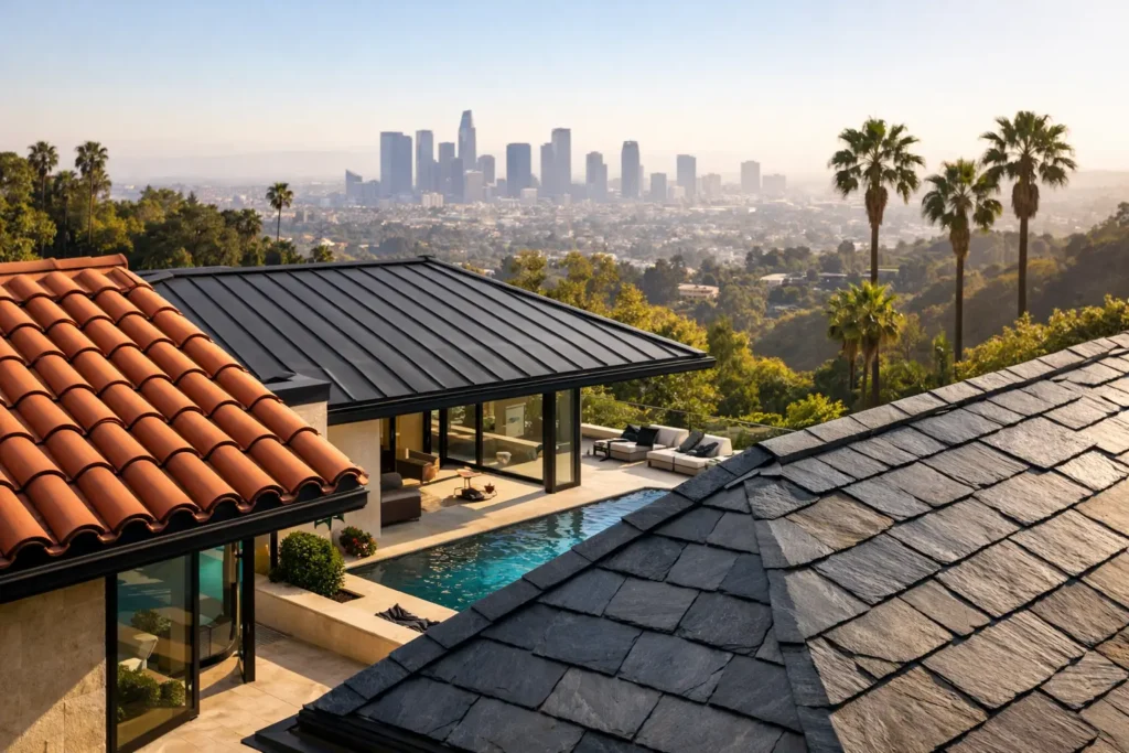 Best Roofing Materials for Luxury Homes in LA