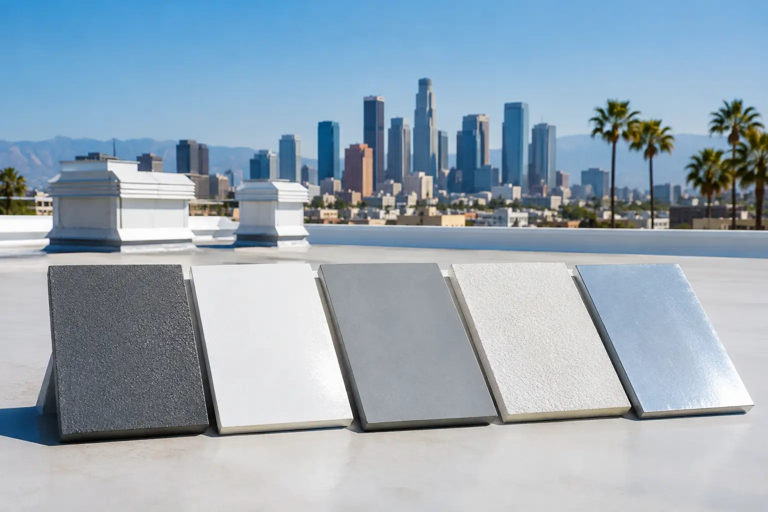 Commercial Roof Coating Comparison for LA Buildings