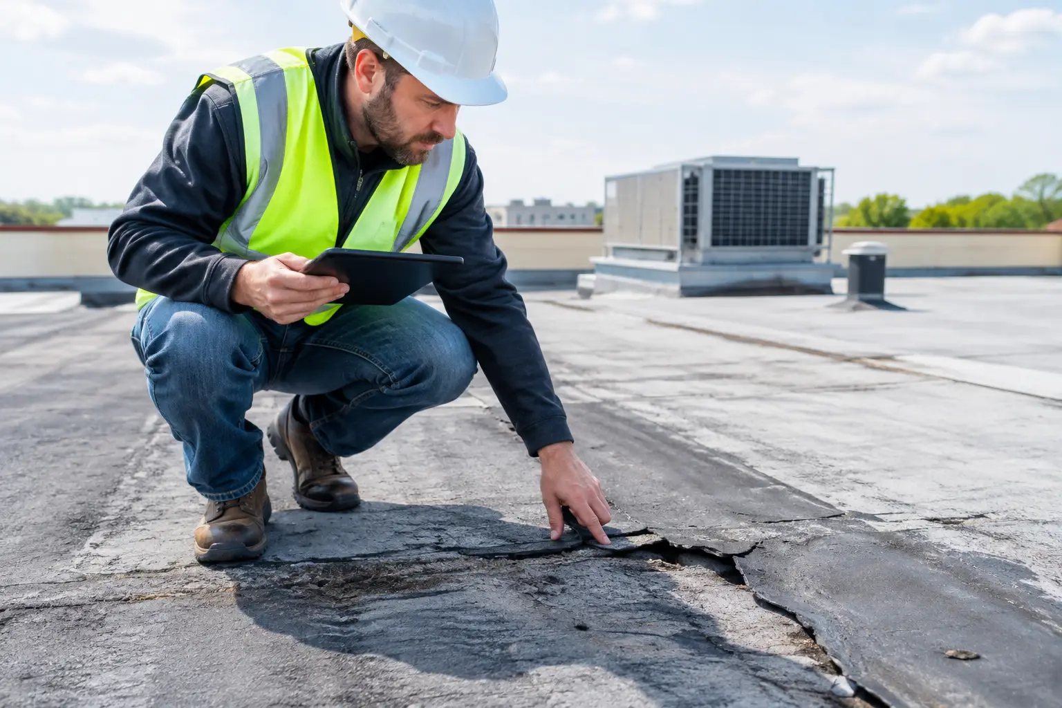 Top Commercial Roof Warning Signs to Act On